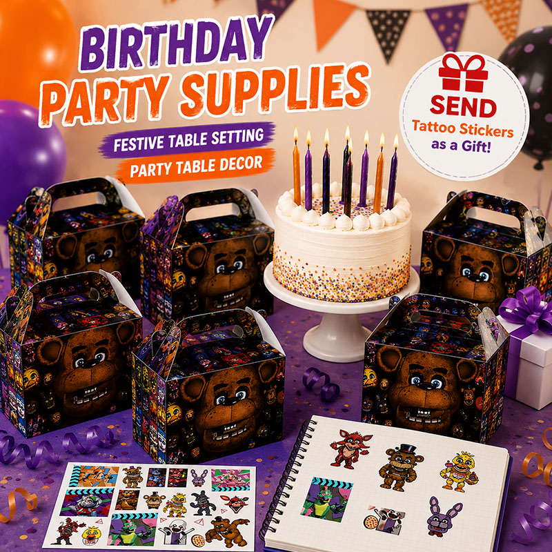 Five Nights At Freddy's Themed - Party Games At Wedding recension och pris