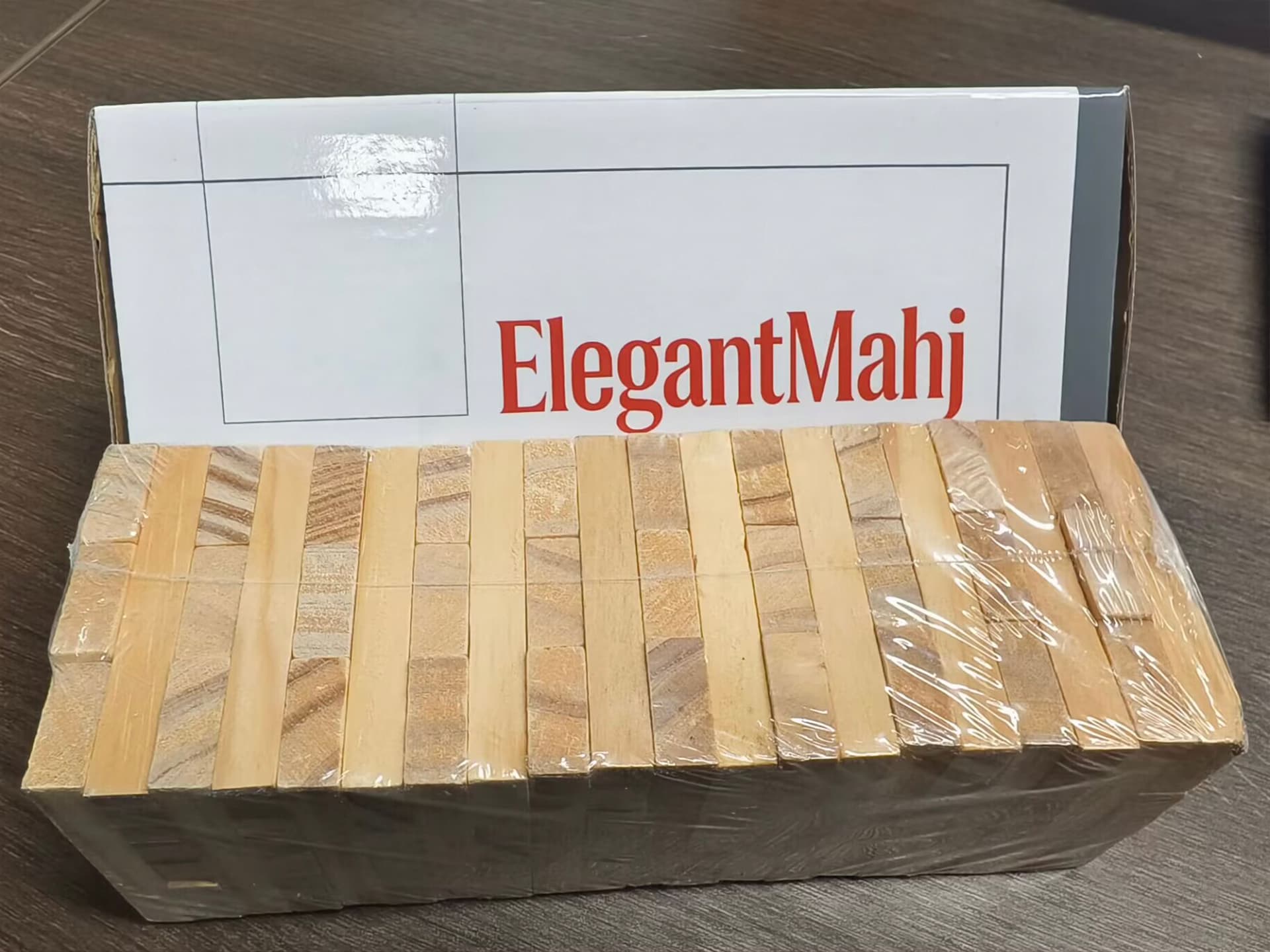 ElegantMahj Timber Tower Wood  - Party Games Indoor recension och pris