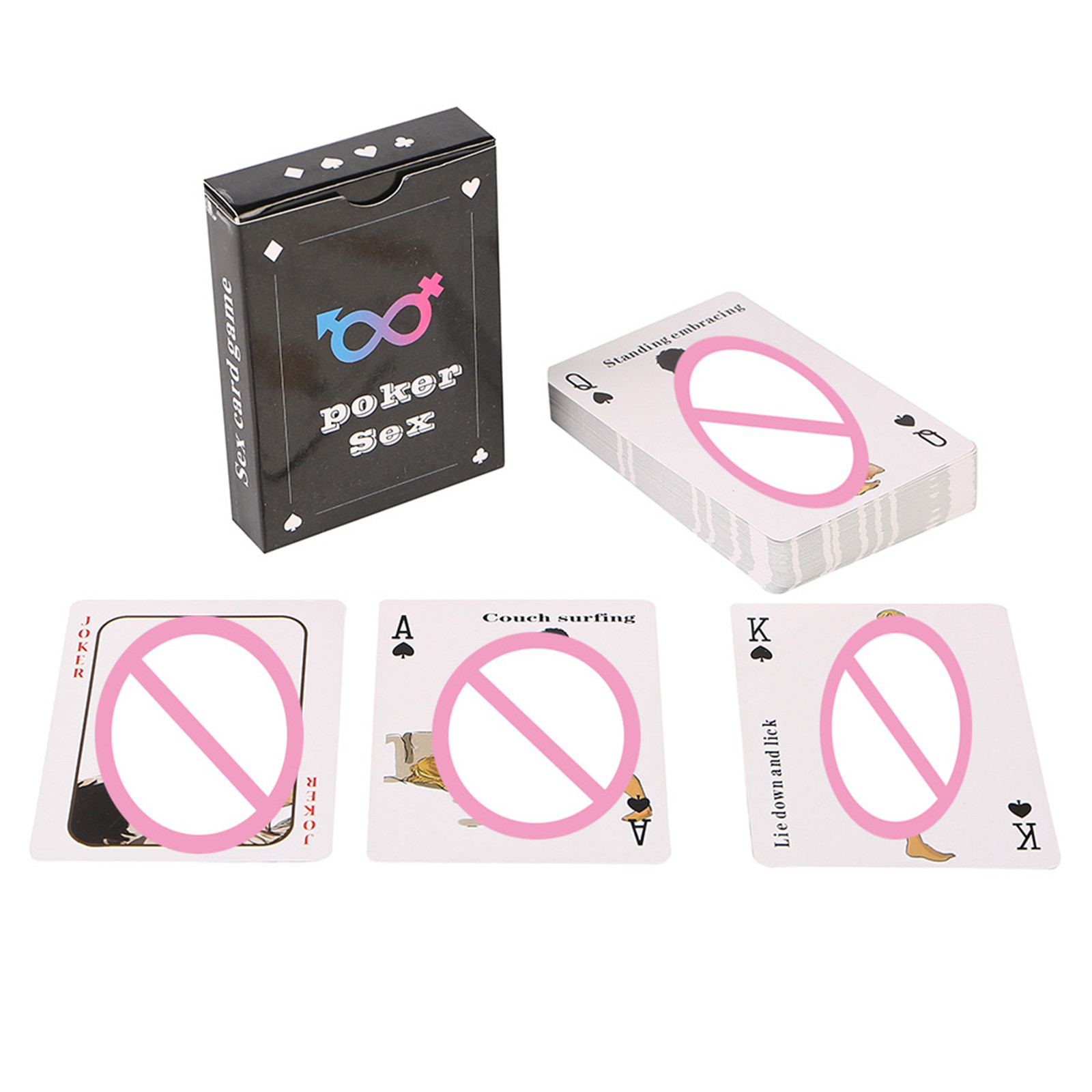 1 Box Adult Couple Sex Pose Ca - Party Games Couple recension och pris