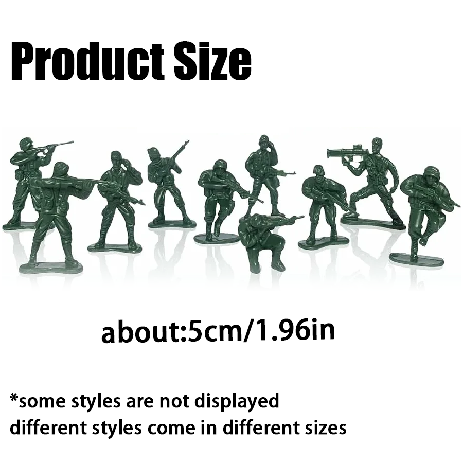 13/36/72pcs Mini Soldiers Mode - Party Games Indoor recension och pris