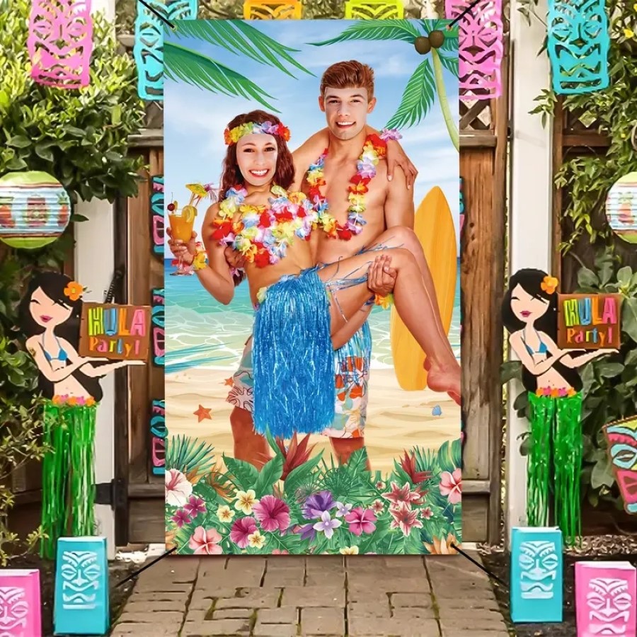 1pc, Hawaiian Luau Couple Phot - Party Games Couple recension och pris