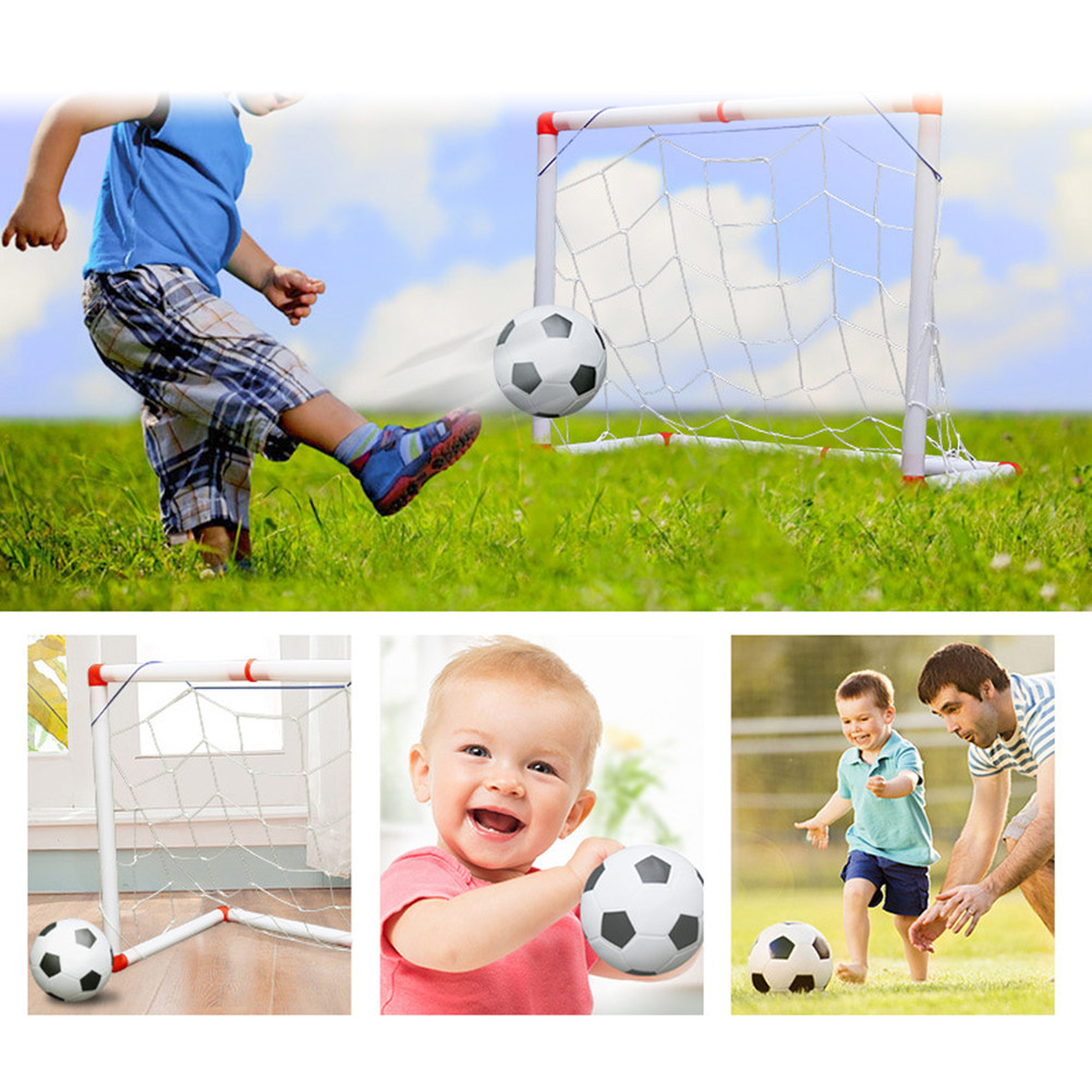 1Set 56Cm Mini Football Goal W - Party Games Indoor recension och pris
