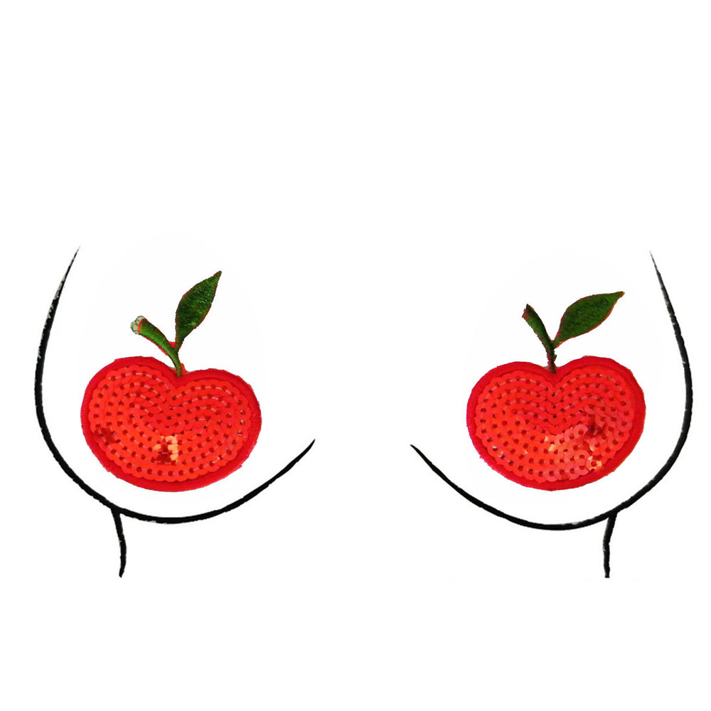 Sequin Fruit Nipple Cover Stra - Party Games Couple recension och pris