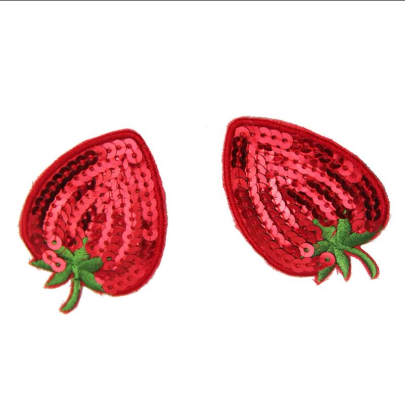 Sequin Fruit Nipple Cover Stra - Party Games Couple recension och pris