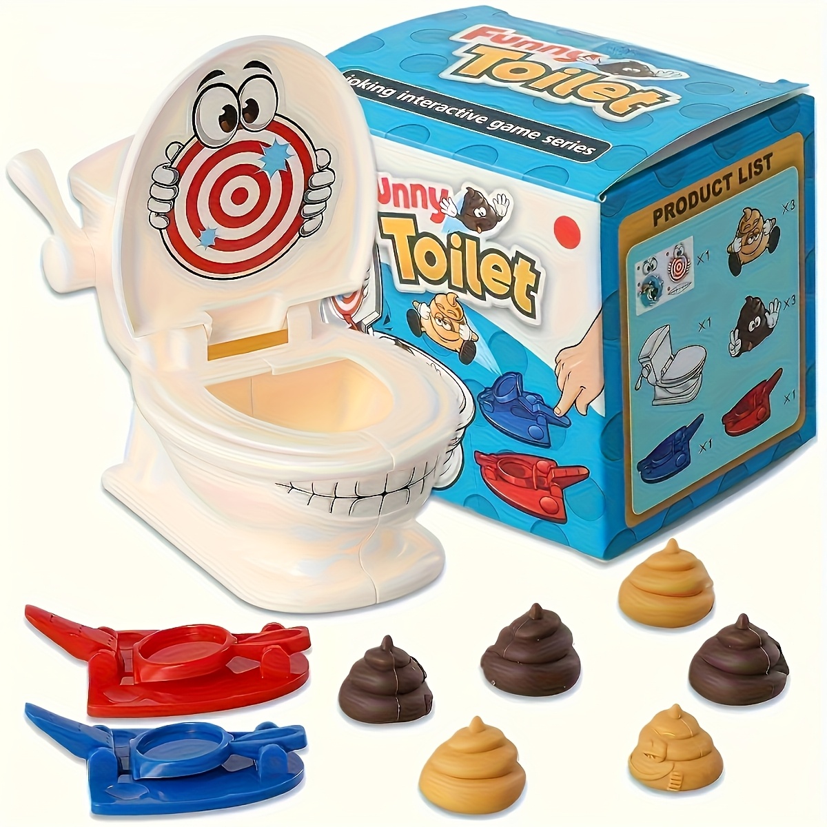 Mini Toilet Anti Stress Toys T - Party Games Indoor recension och pris