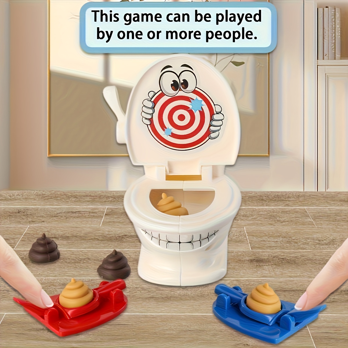 Mini Toilet Anti Stress Toys T - Party Games Indoor recension och pris