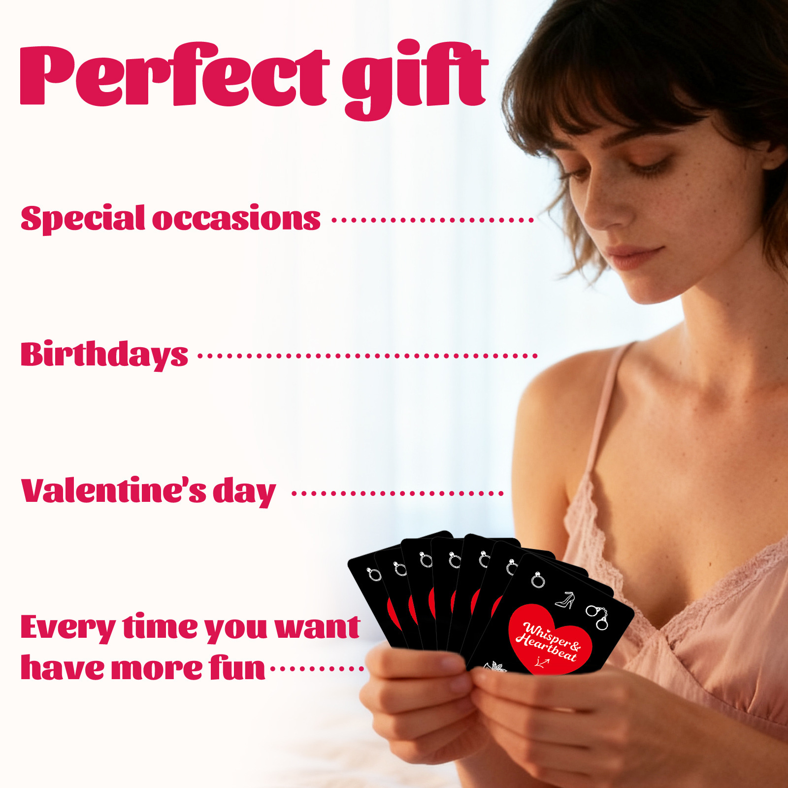 50PCS Card Couples Drinking Ga - Party Games Couple recension och pris