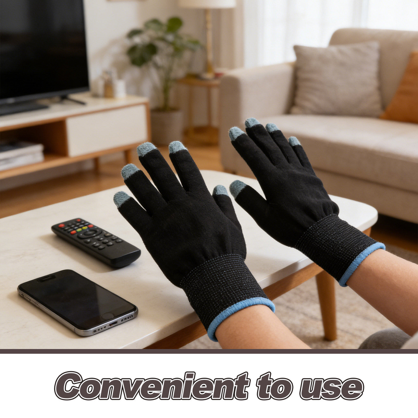 2Pairs Gloves Anti Sweat Breat - Party Games Mobile recension och pris