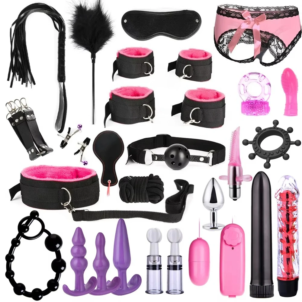 Leather BDSM Kit for Couples H - Party Games Couple recension och pris