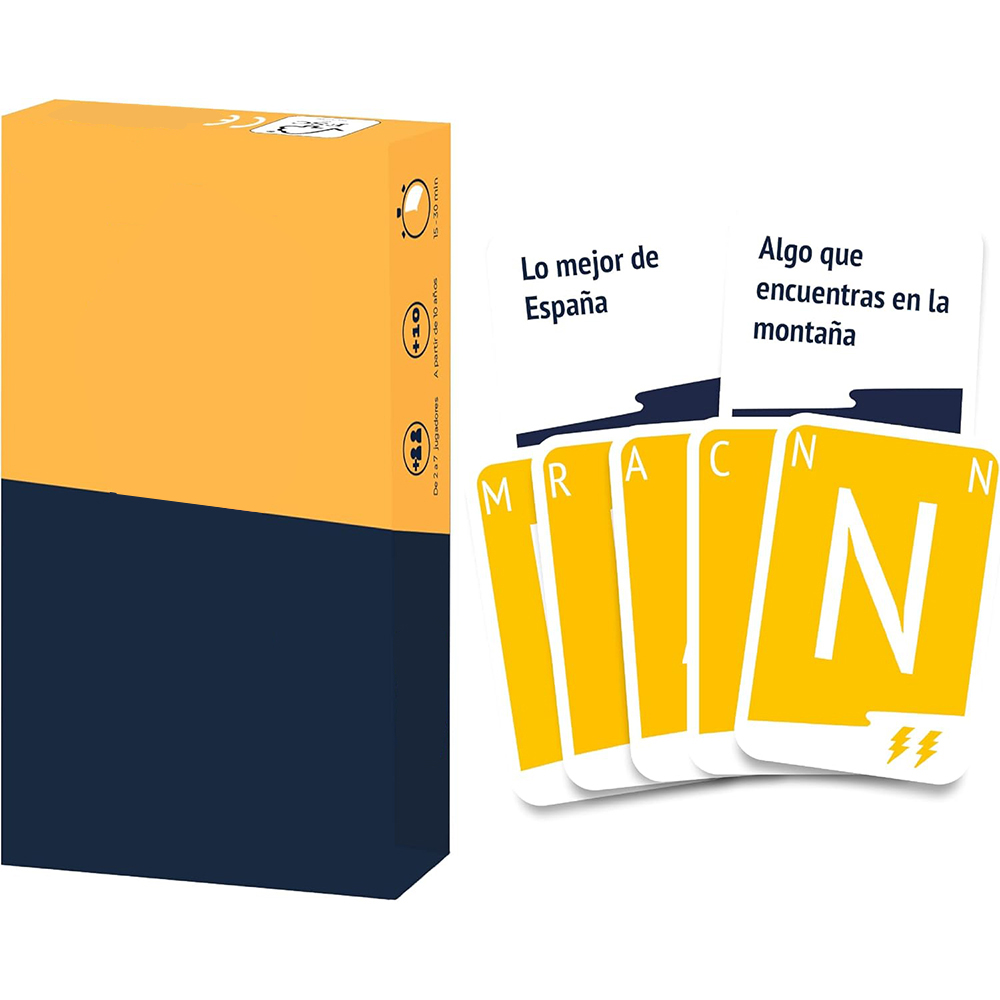 Fast Word Card Game Speed Thin - Party Games Indoor recension och pris