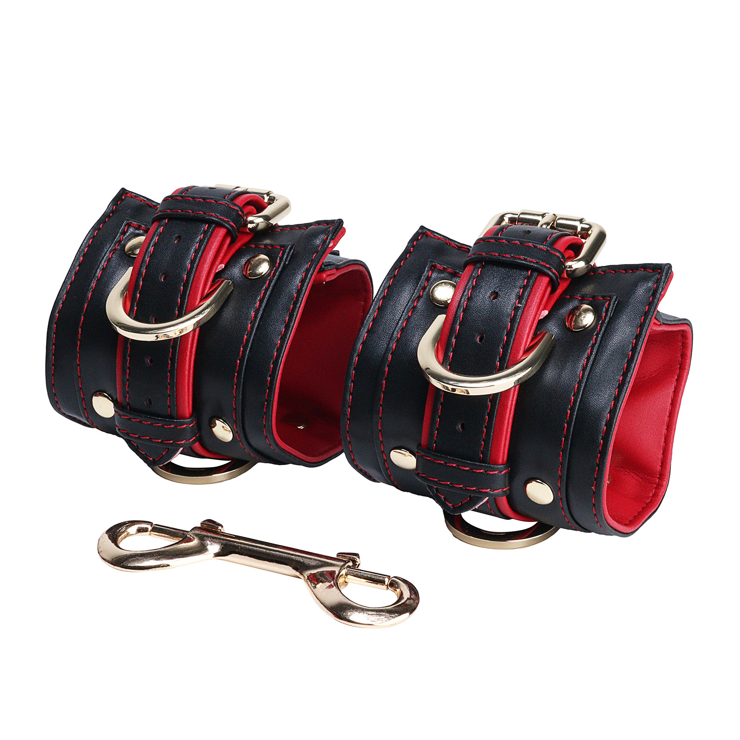Padded Leather Handcuffs Ankle - Party Games Couple recension och pris