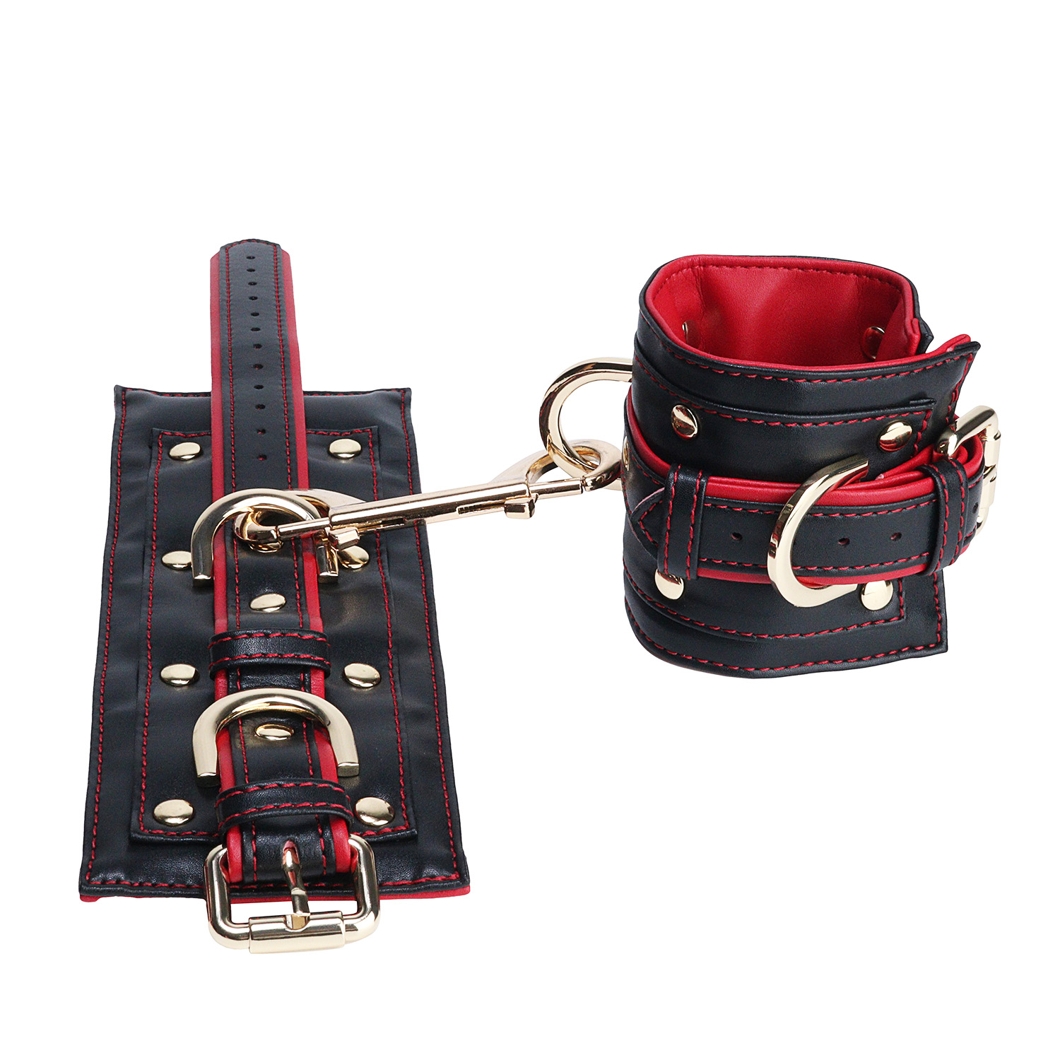 Padded Leather Handcuffs Ankle - Party Games Couple recension och pris