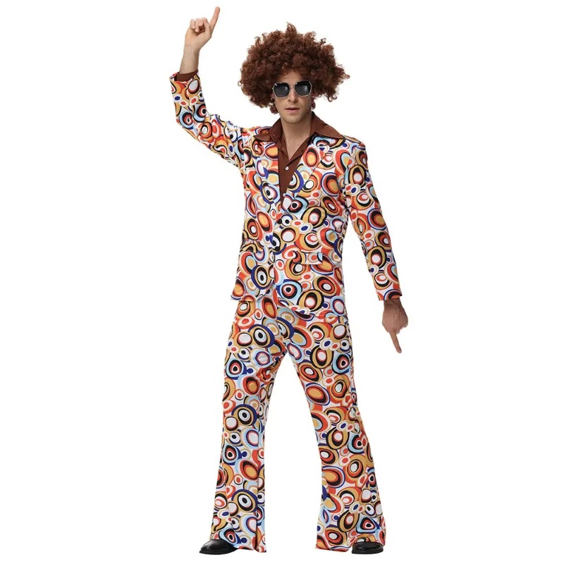 Men Women Retro 70s 80s Hippie - Party Games Couple recension och pris